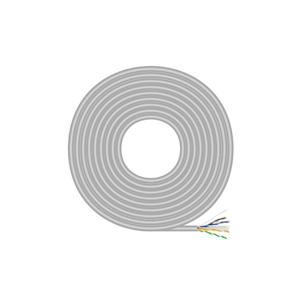 Aisens cable rj45 cat.6 utp awg23 cca gris 100m